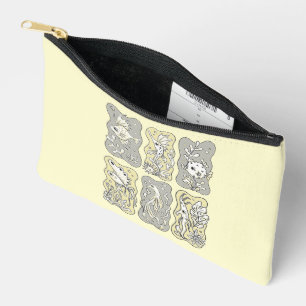 Bolsito Accesorio Pequeño Patrón caprichoso de vida marina
