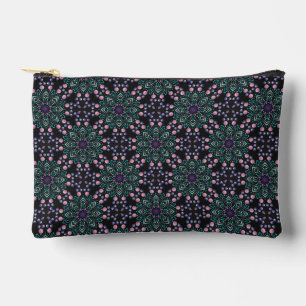 Bolsito Accesorio Pequeño Patrón de arte de puntos de color único