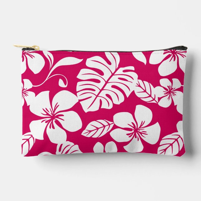 BOLSITO ACCESORIO PEQUEÑO PATRÓN DE BIKINI PINCO EN ROJO CEREBRO (Anverso)