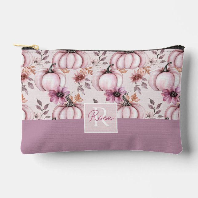 Bolsito Accesorio Pequeño Patrón de caída de calabaza acuática (Anverso)