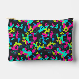 Bolsito Accesorio Pequeño Patrón de Camuflaje Neon