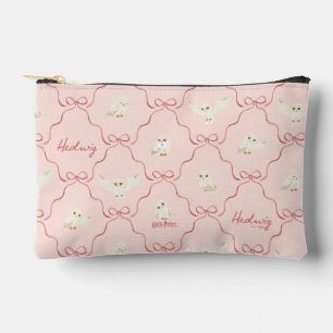 Bolsito Accesorio Pequeño Patrón de cinta rosa Hedwig