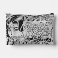 Patrón de Cómic Antiguo de Mujer Maravilla
