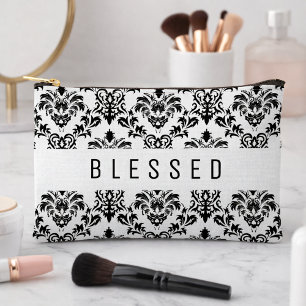 Bolsito Accesorio Pequeño Patrón de damasco BLESSED minimalista