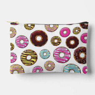 Bolsito Accesorio Pequeño Patrón De Donuts, Donuts Coloridos, Espolvorines