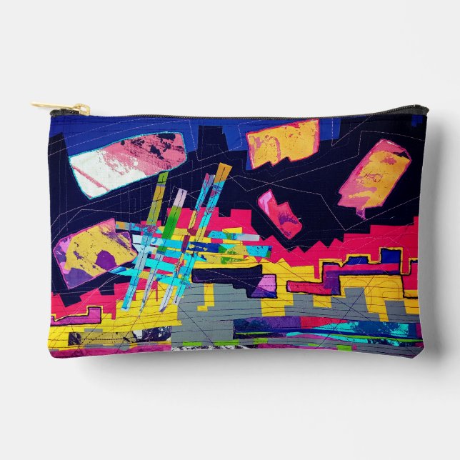 Bolsito Accesorio Pequeño patrón de estilo graffiti (Anverso)