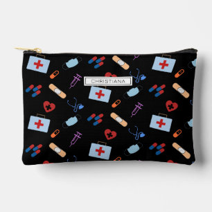 Bolsito Accesorio Pequeño Patrón de estudiantes de la escuela secundaria per