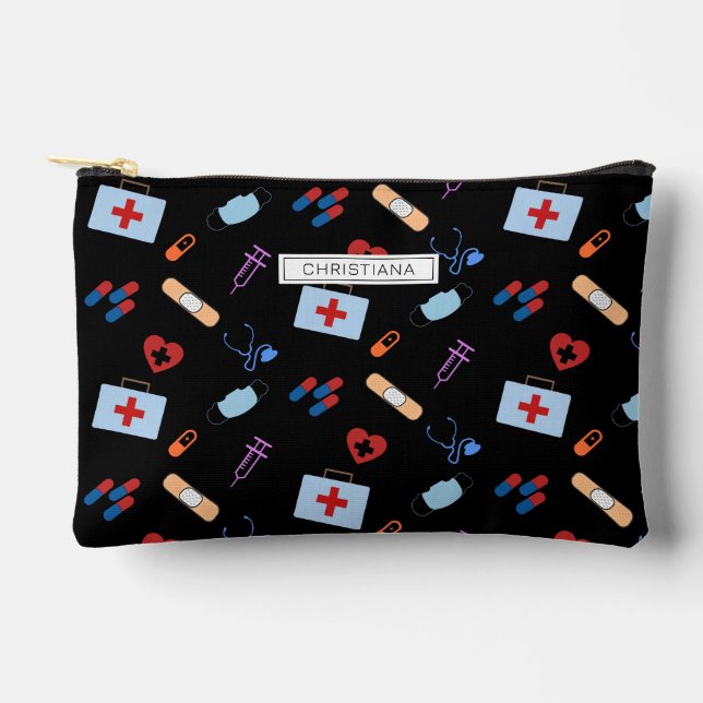 Bolsito Accesorio Pequeño Patrón de estudiantes de la escuela secundaria per (Anverso)