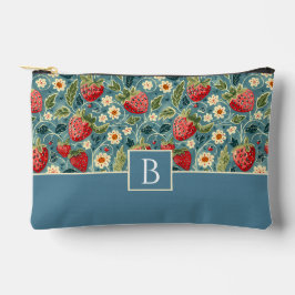 Bolsito Accesorio Pequeño Patrón de fresa de Personalizado suave