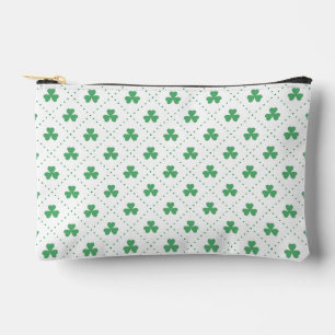 Bolsito Accesorio Pequeño Patrón de Hojas de Trébol Día de San Patricio-5322