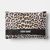 Patrón de leopardo de chocolate