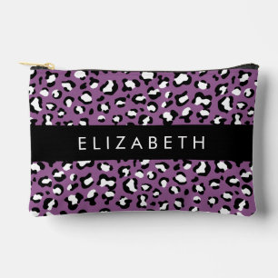 Bolsito Accesorio Pequeño Patrón de leopardo, puntos, leopardo morado, tu no