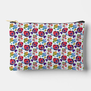 Bolsito Accesorio Pequeño Patrón de peces tropicales coloridos