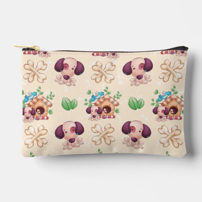 Bolsito Accesorio Pequeño Patrón de perro adorable (Anverso)