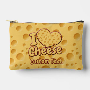 Bolsito Accesorio Pequeño Patrón de queso suizo