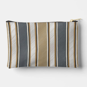 Bolsito Accesorio Pequeño Patrón de raya elegante y moderno