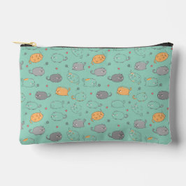 Bolsito Accesorio Pequeño Patrón de sueños de gato dormilón lindo y acogedor