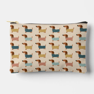 Bolsito Accesorio Pequeño Patrón de suéter acogedor para Dachshund