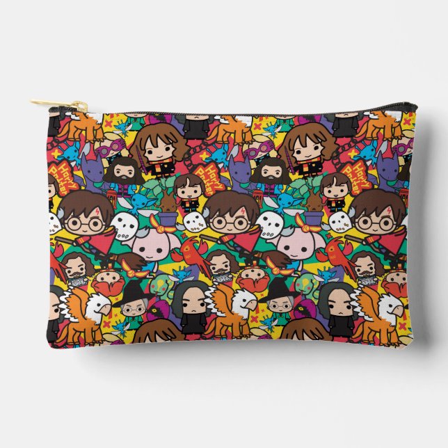 Bolsito Accesorio Pequeño Patrón de Toss de Caracteres de Harry Potter del p (Anverso)