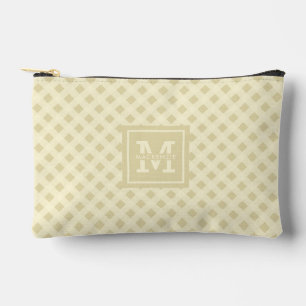 Bolsito Accesorio Pequeño Patrón de traza de Gingham personalizado