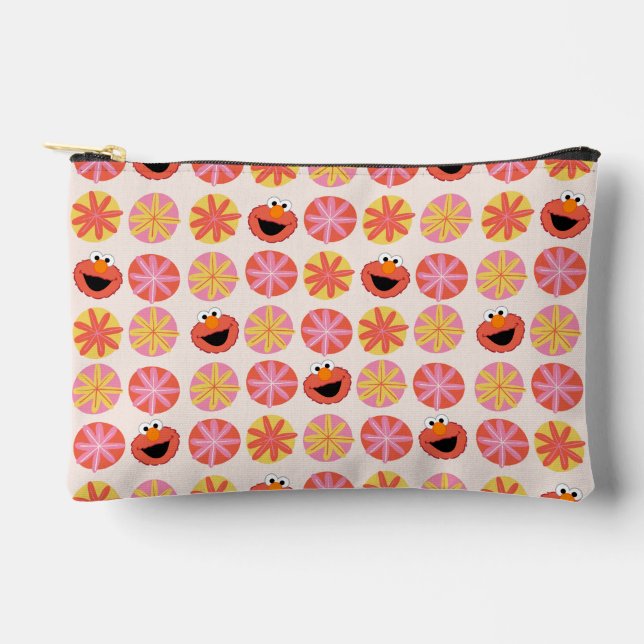 Bolsito Accesorio Pequeño Patrón Elmo Pom-Pom (Anverso)