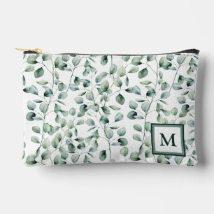 Bolsito Accesorio Pequeño Patrón Eucalyptus de color de agua