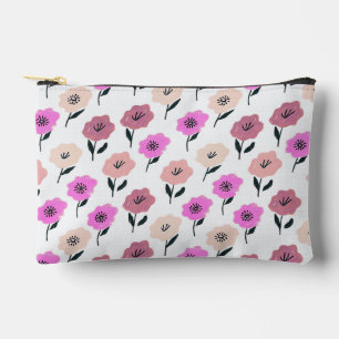 Bolsito Accesorio Pequeño Patrón floral vibrante