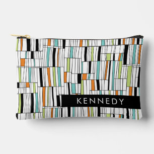 Bolsito Accesorio Pequeño Patrón moderno del Siglo Medio