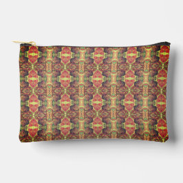 Bolsito Accesorio Pequeño Patrón rojo y negro