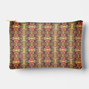 Bolsito Accesorio Pequeño Patrón rojo y negro