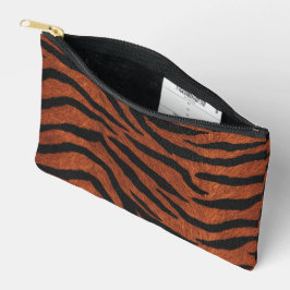 Bolsito Accesorio Pequeño Patrón Salvaje de Raya de Tigre