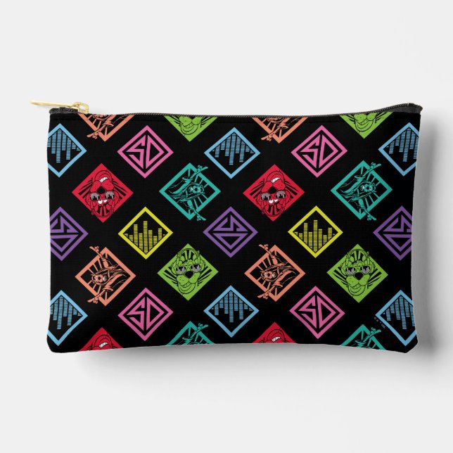 Bolsito Accesorio Pequeño Patrón Scooby-Doo de DJ (Anverso)