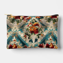 Bolsito Accesorio Pequeño Patrón sinusal floral italiano