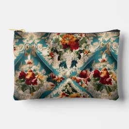 Bolsito Accesorio Pequeño Patrón sinusal floral italiano