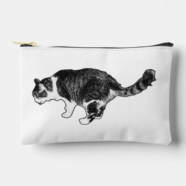 Bolsito Accesorio Pequeño Patrón Suave, Estilo Diario (Anverso)