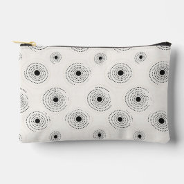 Bolsito Accesorio Pequeño Patrones de Círculo Elegante