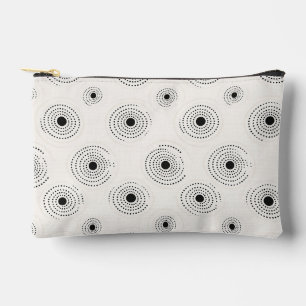 Bolsito Accesorio Pequeño Patrones de Círculo Elegante