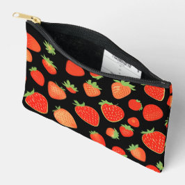 Bolsito Accesorio Pequeño Patrones de fresa