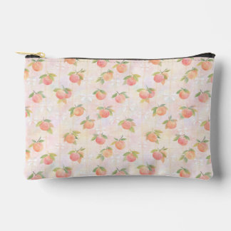Bolsito Accesorio Pequeño Peach and Bow Pattern in Pastel Tones