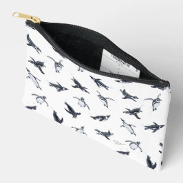 Bolsito Accesorio Pequeño Penguin Flight Squad | Ocean Art Design