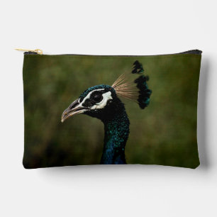 Bolsito Accesorio Pequeño Perfil de pavo real