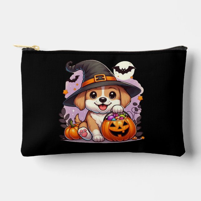 Bolsito Accesorio Pequeño Perro/cachorro de Halloween (Anverso)