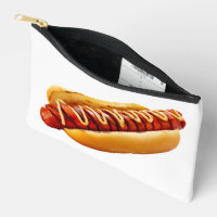 perro caliente de SlipperyJoe's con vibra de BBQ d