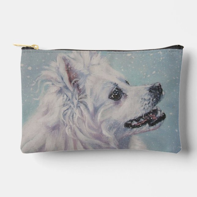 Bolsito Accesorio Pequeño "Perro esquimal americano (Spitz)" (Anverso)