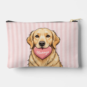 Bolsito Accesorio Pequeño Perro lindo personalizado con corazón día de San V