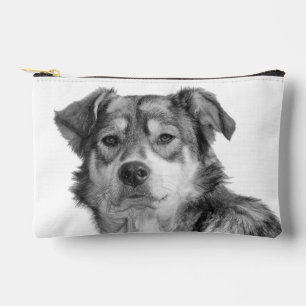 Bolsito Accesorio Pequeño Perro mestizo grande monocromo refinado