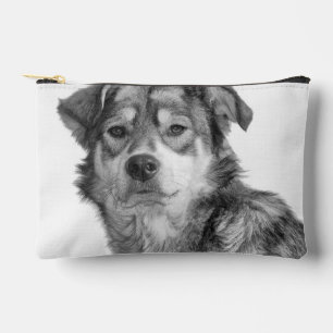 Bolsito Accesorio Pequeño Perro mestizo grande monocromo refinado