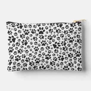 Bolsito Accesorio Pequeño Perro Paws Black and White Polka Dot