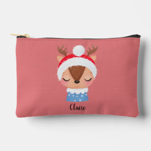 Bolsito Accesorio Pequeño Personalización de Navidades durmiendo cara de ren
