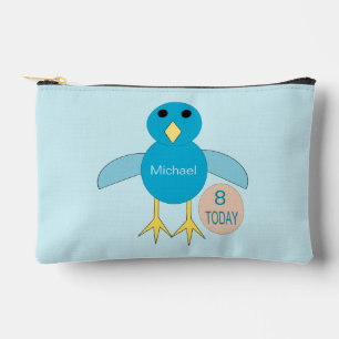 Bolsito Accesorio Pequeño Personalizado Blue Birthday Boy Chick
